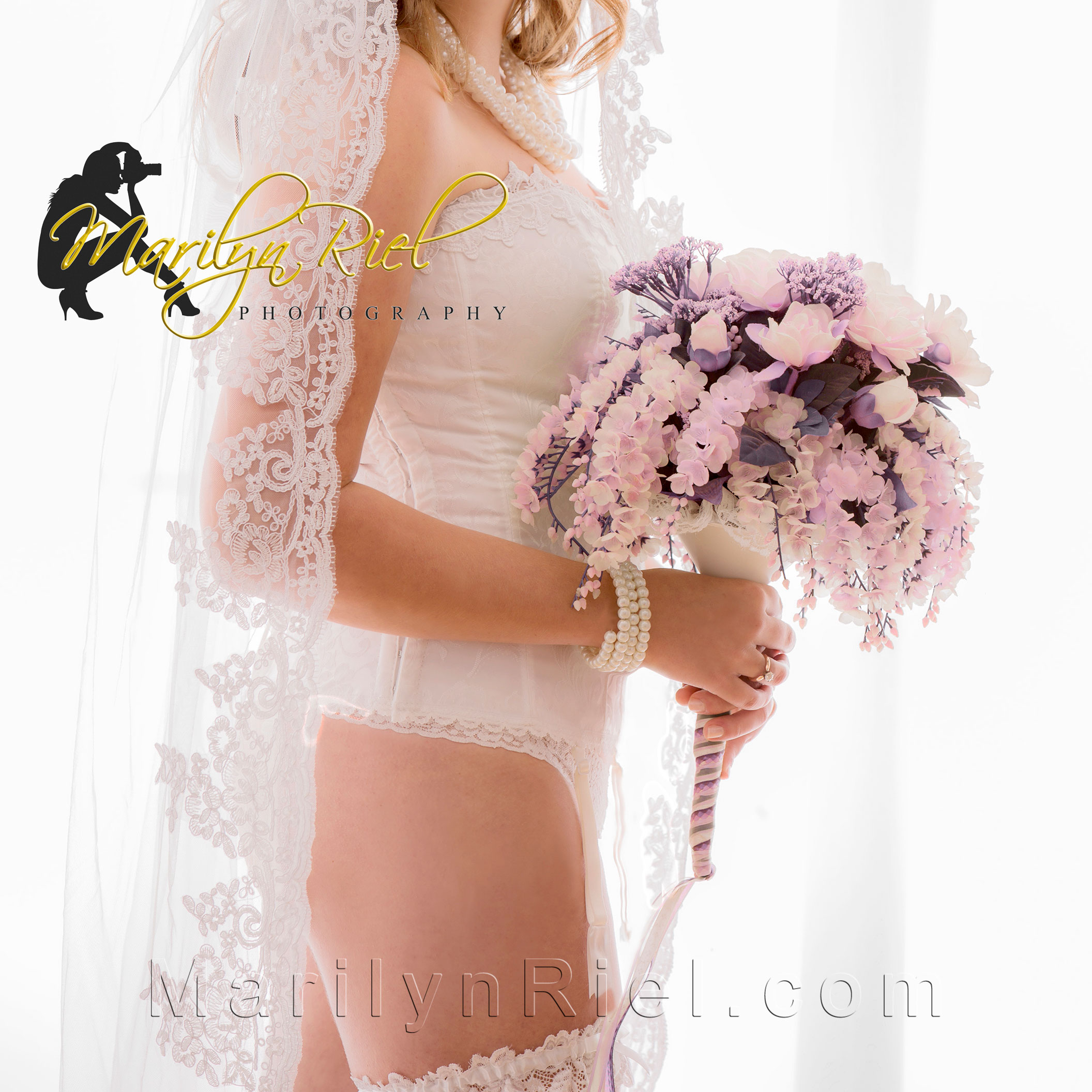 Bridal Boudoir For Her Groom